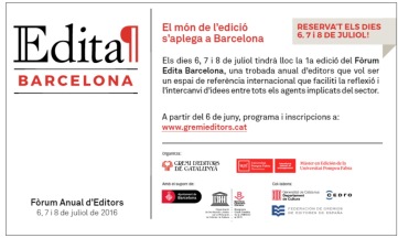 Edita Barcelona: un debate sobre el mundo editorial