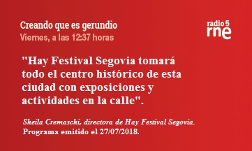 Hay Festival Segovia 2018