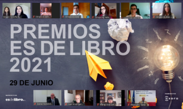 Jóvenes investigadores de Alicante, Madrid, Murcia, Navarra y Sevilla recogen los premios Es de libro