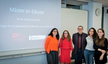 Premios a los mejores proyectos del Máster en Edición de la Pompeu Fabra