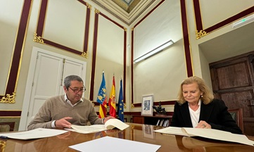 Acuerdo con la Comunitat Valenciana para la promoción de la creación y la propiedad intelectual