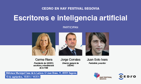 CEDRO reflexionará sobre el valor de la autoría ante el expolio de la inteligencia artificial