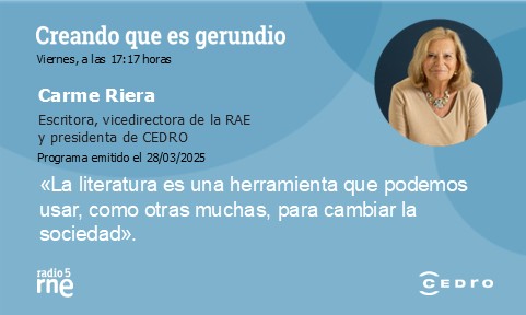 Mujeres escritoras: Carme Riera