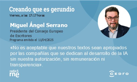 ¿Están los autores europeos preocupados por la IA?