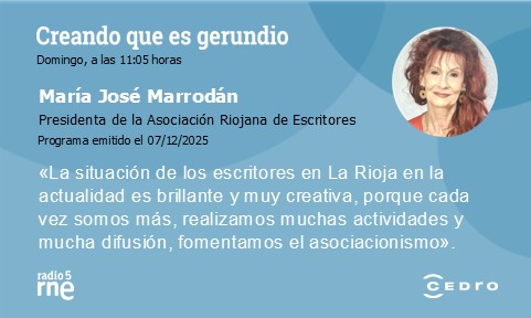 Retos y oportunidades de los escritores en La Rioja - María José Marrodán
