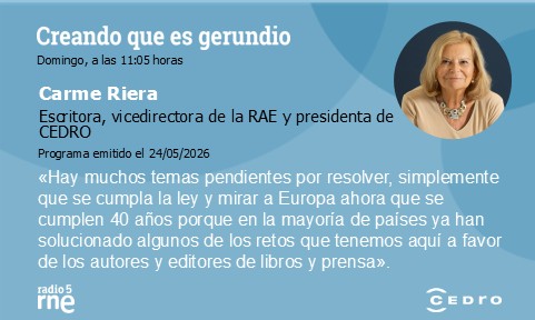 40 años de España en Europa: el reto de los derechos de autor - Carme Riera
