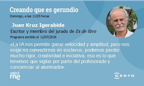 20 años de «Es de libro» - Juan Kruz Igerabide