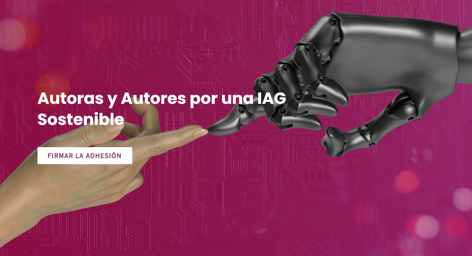 Más de mil autores firman el ‘Manifiesto por una IAG sostenible’
