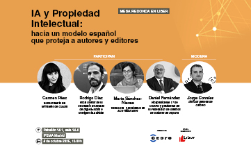 CEDRO en Liber 2025: ¿Cómo proteger a autores y editores frente a la IA?