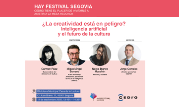 Hay Festival: ¿Está en peligro la creatividad con la IA? Una mirada jurídica y filosófica