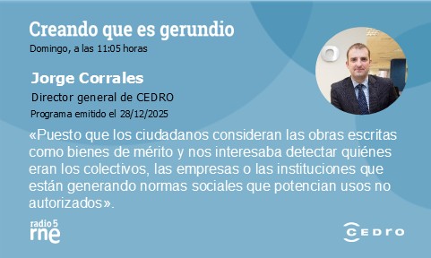 Tercer Observatorio de la Sostenibilidad de la Cultura Escrita - Jorge Corrales