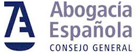 logo de abogacía española consejo general